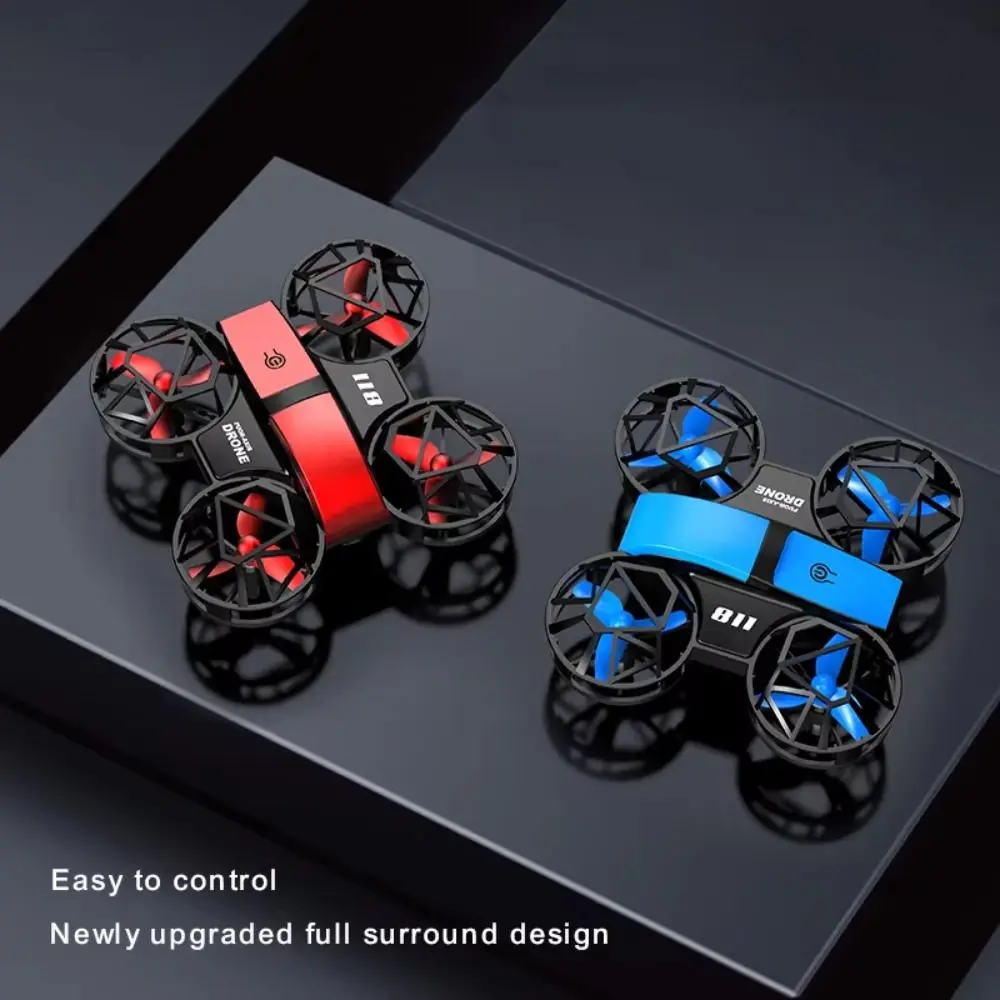

Flying Mini Remote Control Aircraft with Light Rechargeable Rotation Remote Control Drone Durable Four-axis Quadcopter Drone Toy