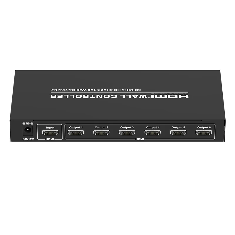 Video Wall Stitching Processor, TV Splicer para 6 TV Splicing Display, 2x3, 2x2, 2x3, 2x2