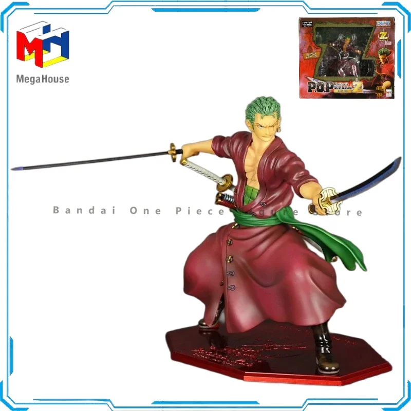 In Stock Original MegaHouse One Piece POP Z Roronoa Zoro Action Figures Animation Toys Gifts Model Collector Anime Hobby