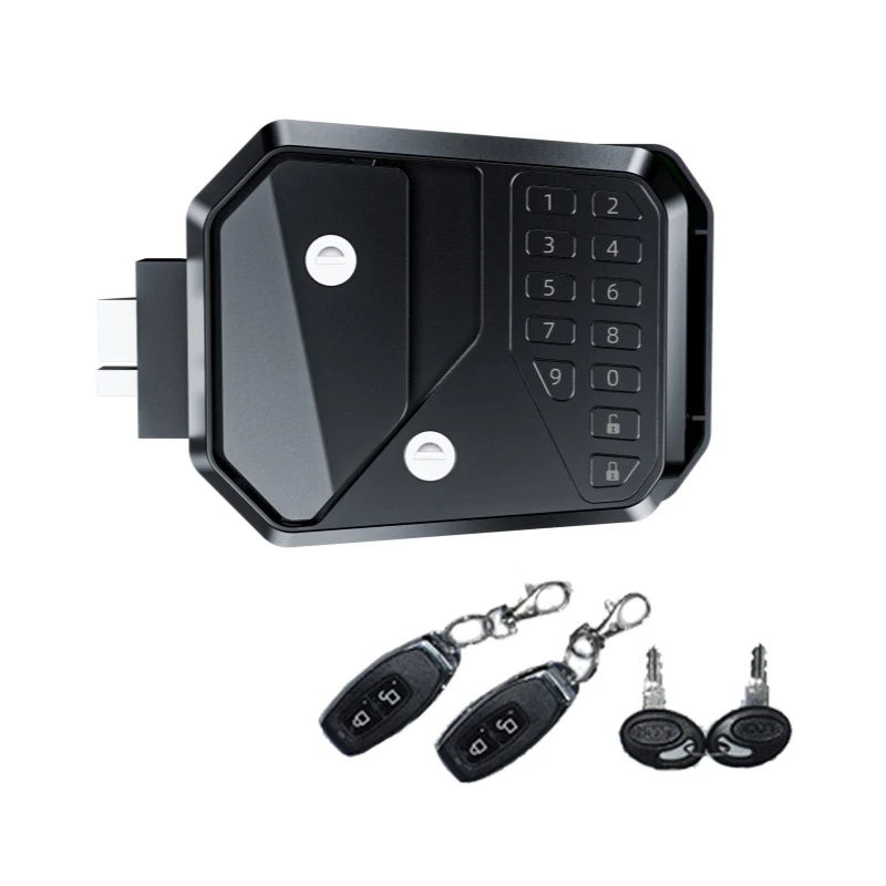 High Security Waterproof Camper Digital Combination Keypad Front Door Lock Aluminum Alloy Remote Digital Rv Door Lock