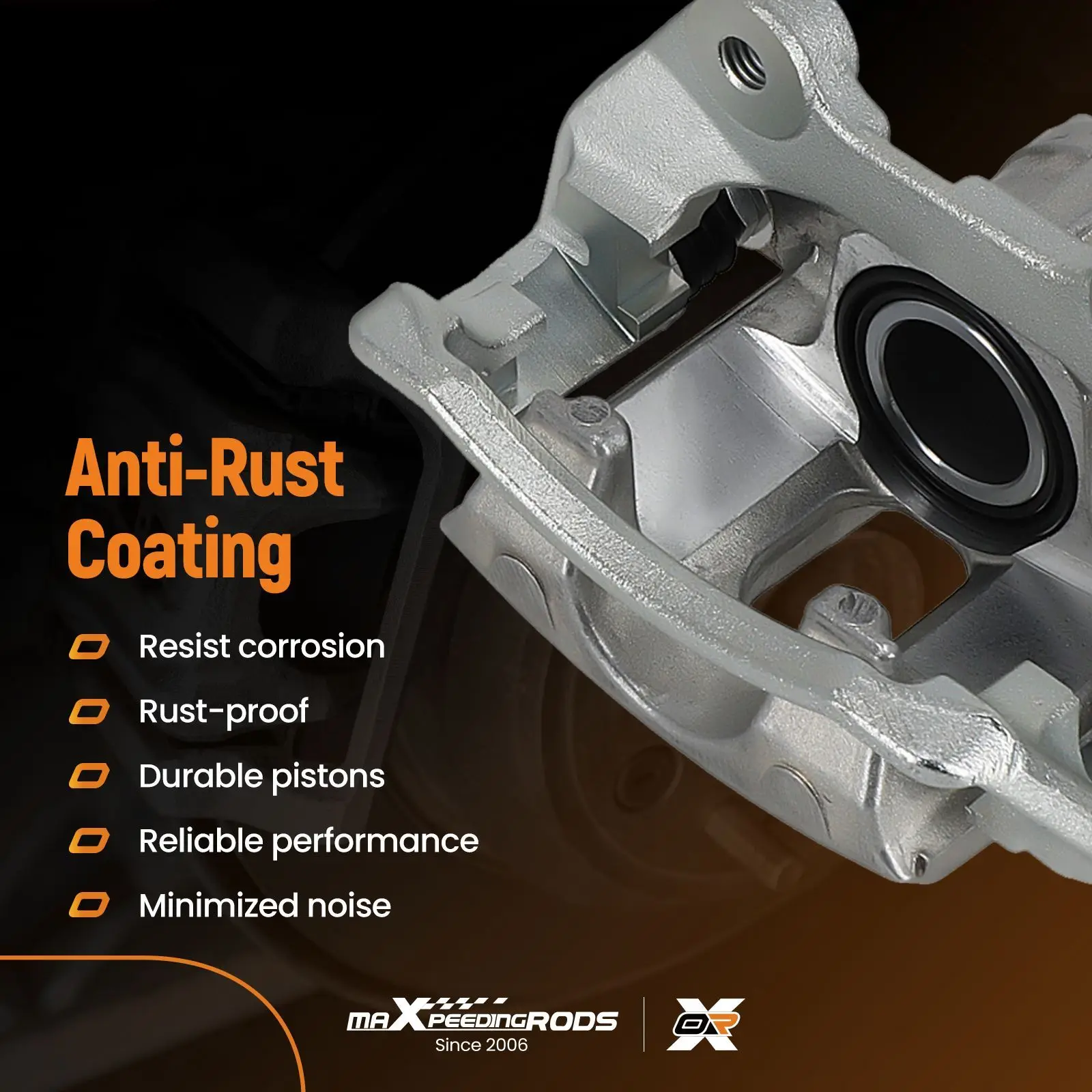 

Rear Left Right Brake Caliper Kit for Chevrolet Traverse 2009-2017 w/Hardware