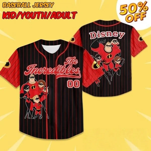 الصيف أعلى بيع قصة لعبة ديزني: سلسلة الخارقون سترات البيسبول الشارع المتضخم الرجال والنساء أزياء تي شيرت