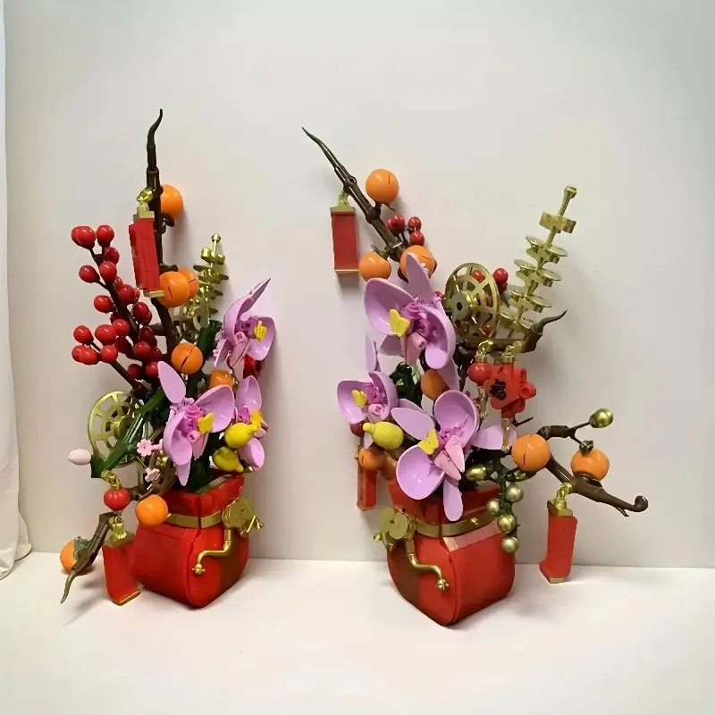 

818pcs Building Blocks | Assemble Desktop Decorations, Valentine's Day Gifts for Friends And Family