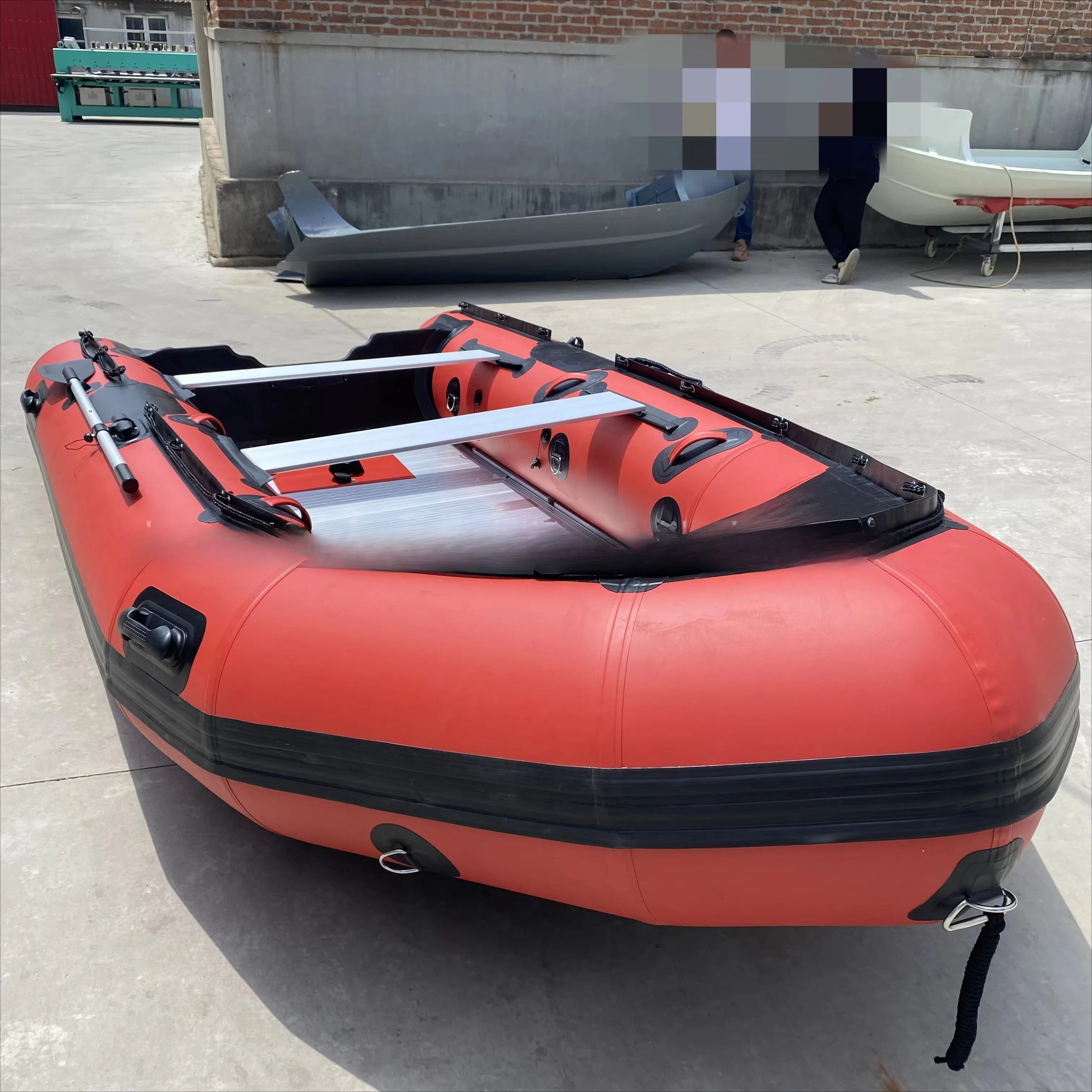 

Надувная рабочая лодка с алюминиевым корпусом 4,2 м, надувная штурмовая лодка, надувная лодка-тендер Zodiac