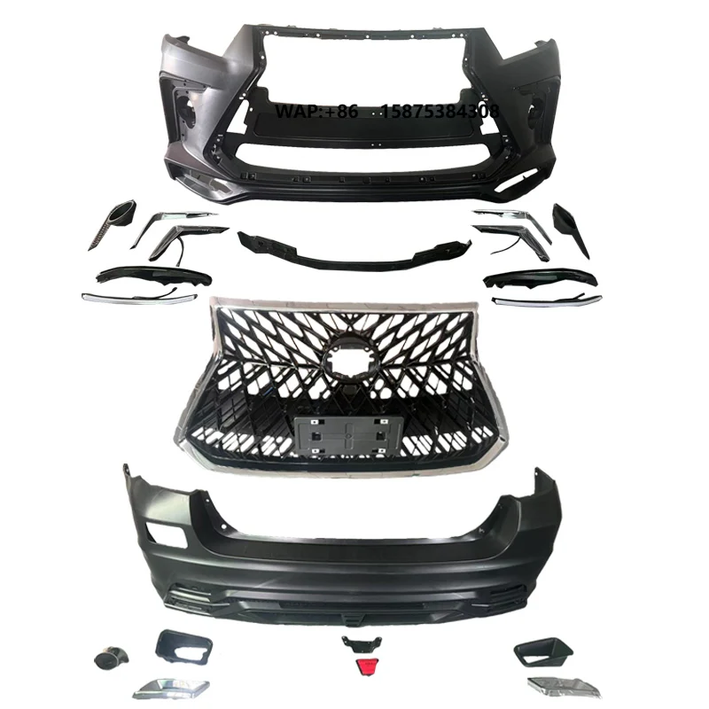 

PP Body Kits for High Lander 2012 2013 2014 Front and Rear Bumper Upgrade Facelift