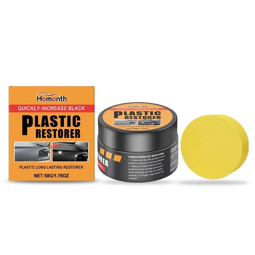 مرمم بلاستيك السيارة يعود إلى ملمع أسود للسيارات الداخلية من الجلد ولوحة تجديد طلاء الشمع وكيل تلميع السيارات وطلاء الإصلاح