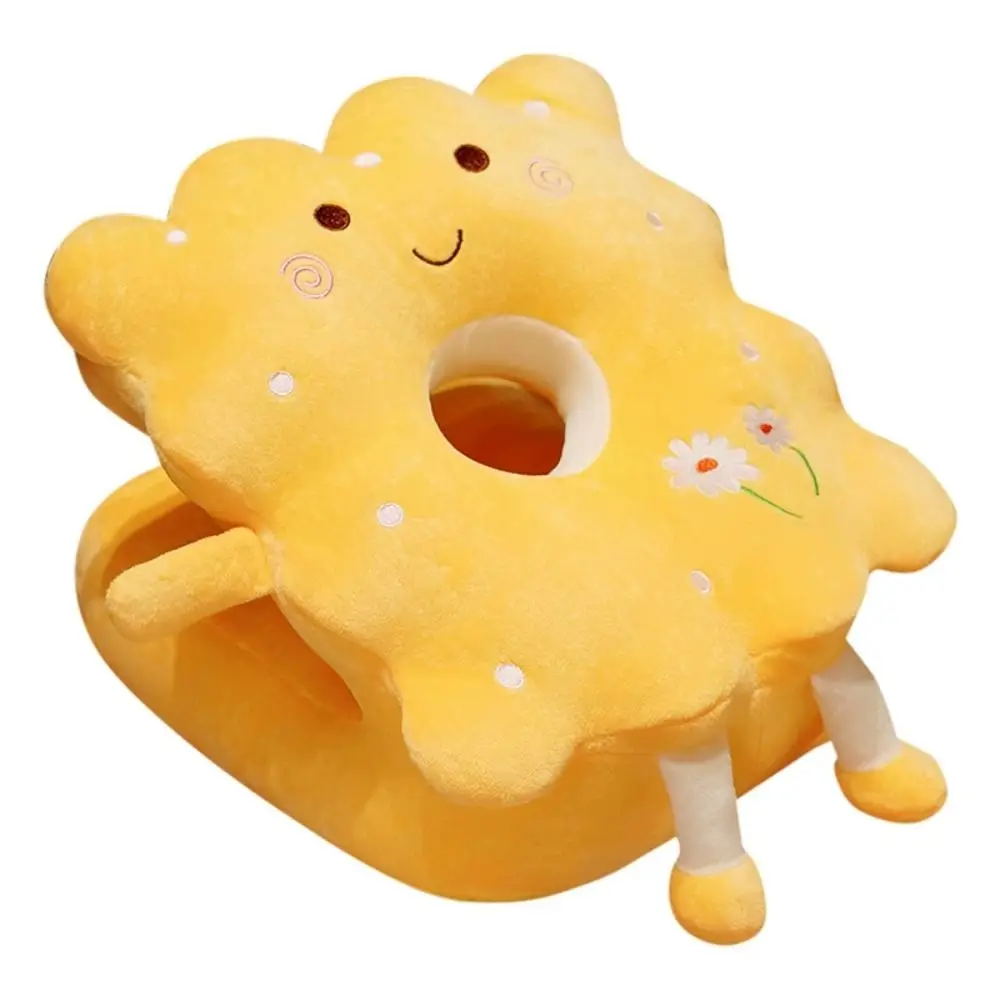 

Double-sided Hand Warmer Pillow Super Soft Keep Warm Cookie Office Nap Pillow Stuffed Sunflower Plush&Ice Silk