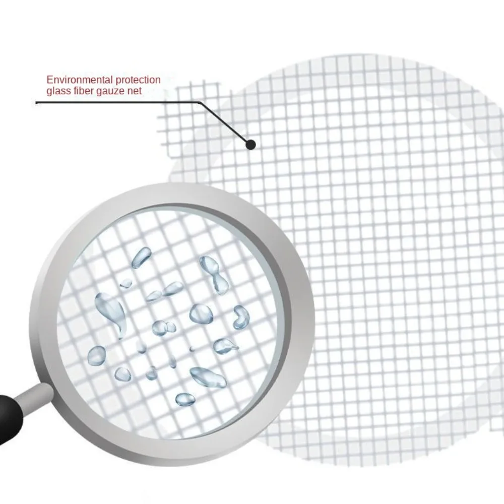 10Pcs Anti-blocking Anti-blocking Filter Screen Self-Adhesive Waterproof Disposable Floor Drain Sticker Mesh Drain Stopper Cover