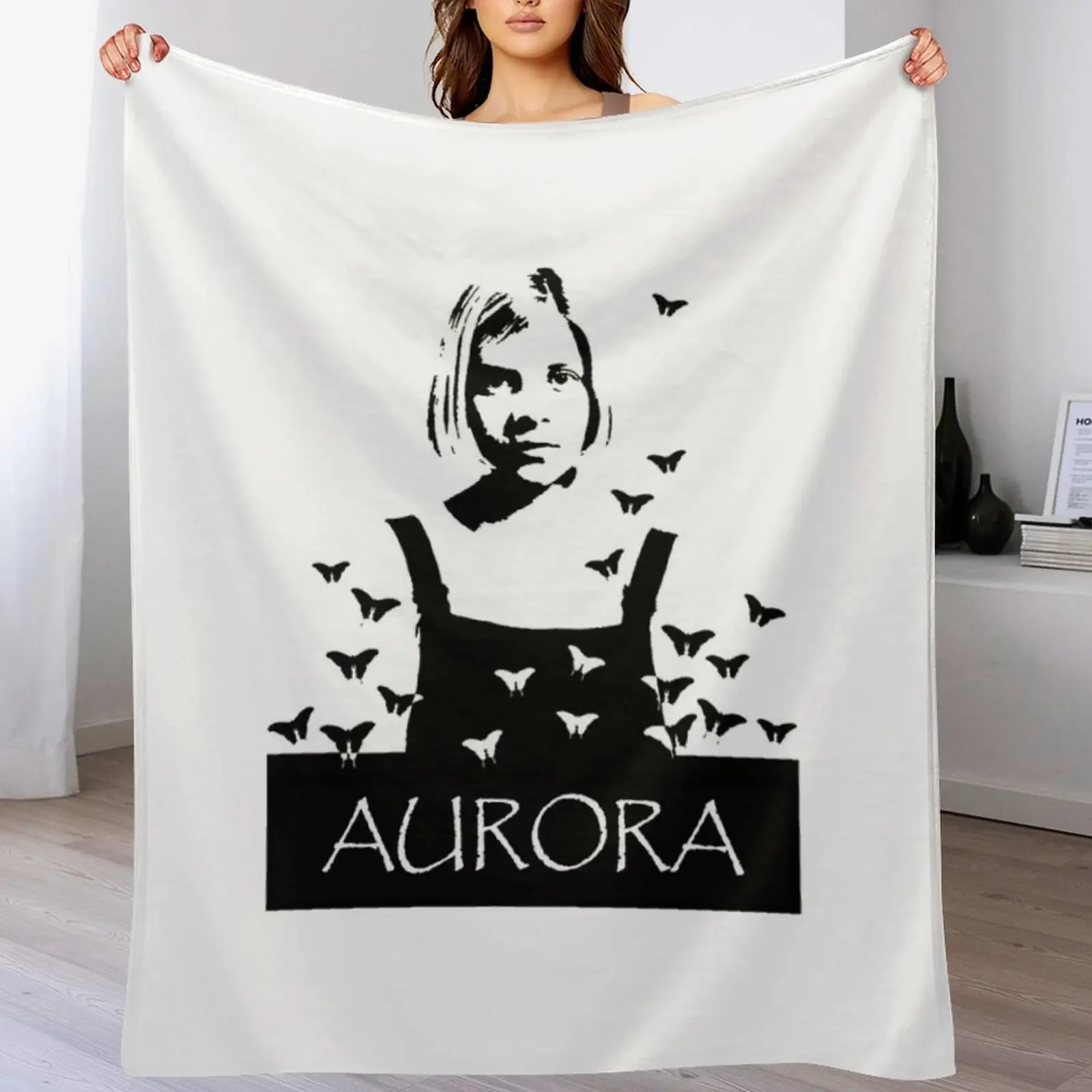 

Aurora Aksnes Throw Blanket Heavy Blankets For Baby Soft Big Cute Plaid Blankets