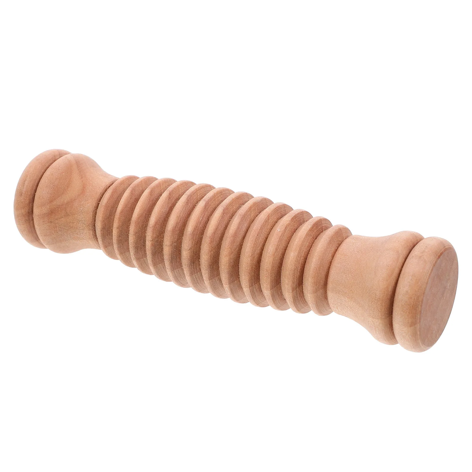 

Wooden Muscle Roller Foot Massager Stick Soft Texture for Leg Fitness Yoga Massage Wooden Foot Roller