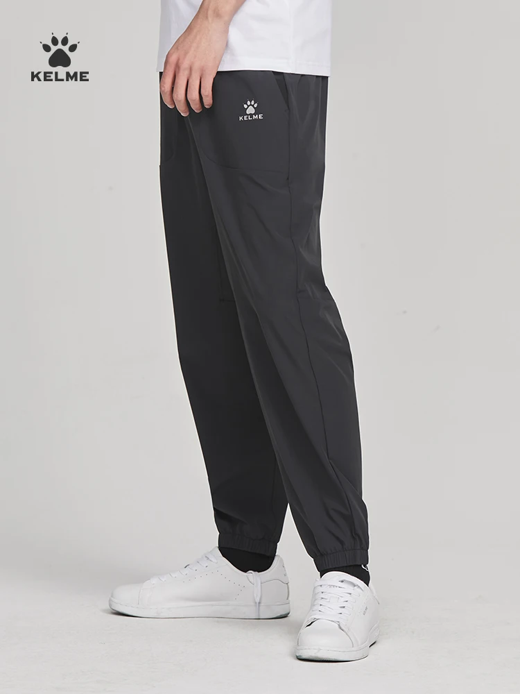 KELME sports pantaloni casual estate nuova chiusura tessuta piedi piccoli pantaloni classici sottili di base