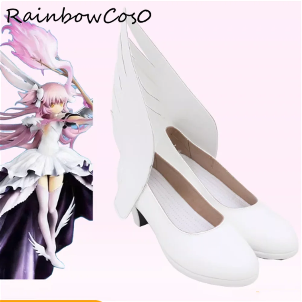 Kaname Madoka Cosplay Shoes Boots Game Anime Halloween Christmas RainbowCos0 W5708