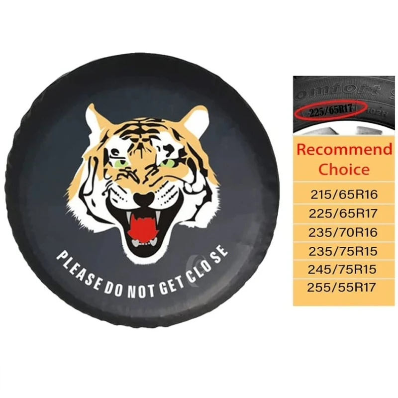For Haval Rapto 150PRO Full size spare tire cover car sticker hybrid/fuel version high-end tire sunshade cover