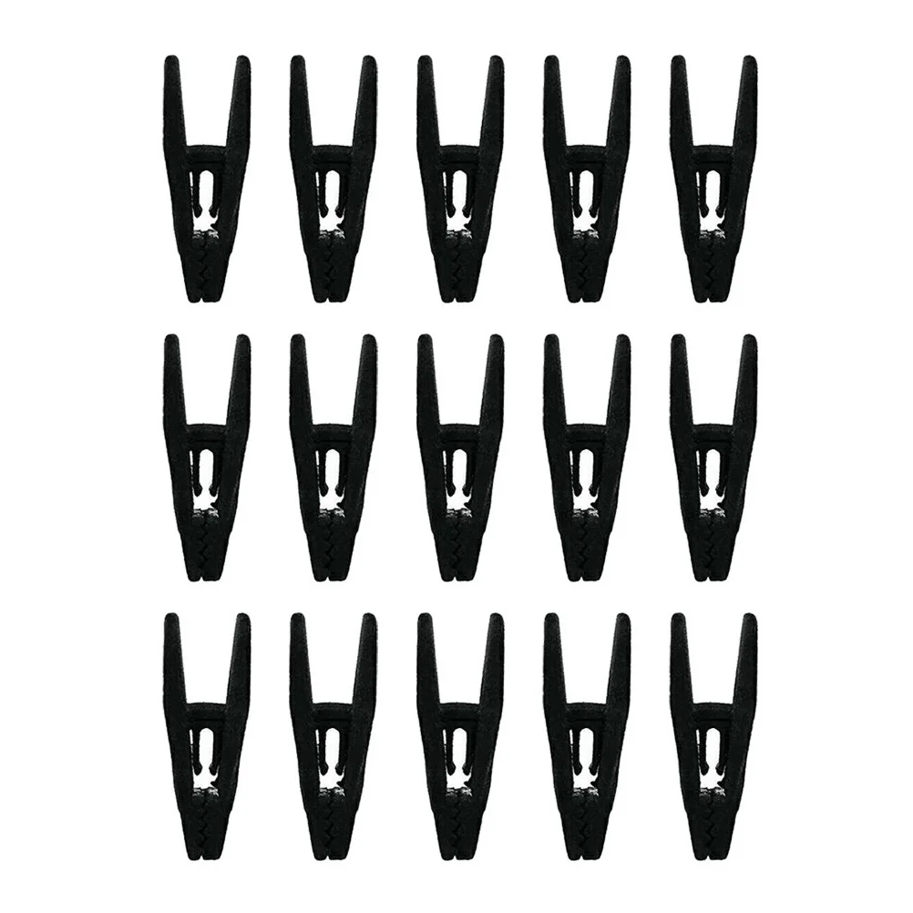 

15pcs Clothes Windproof Non-Slip Laundry Sock Bra Holder For Home Balcony Windproof Clothes Clip Yard Drying Clip