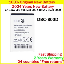 New Original Battery DBC-800D 800mAh Battery For Doro 500 506 508 509 510 515 6520 6030