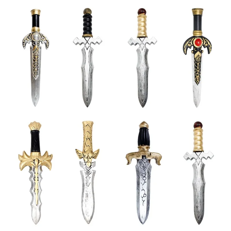

PU Foam Dagger Cosplay Prop Safe Pirate Knife Costume Accessory Toy Sword