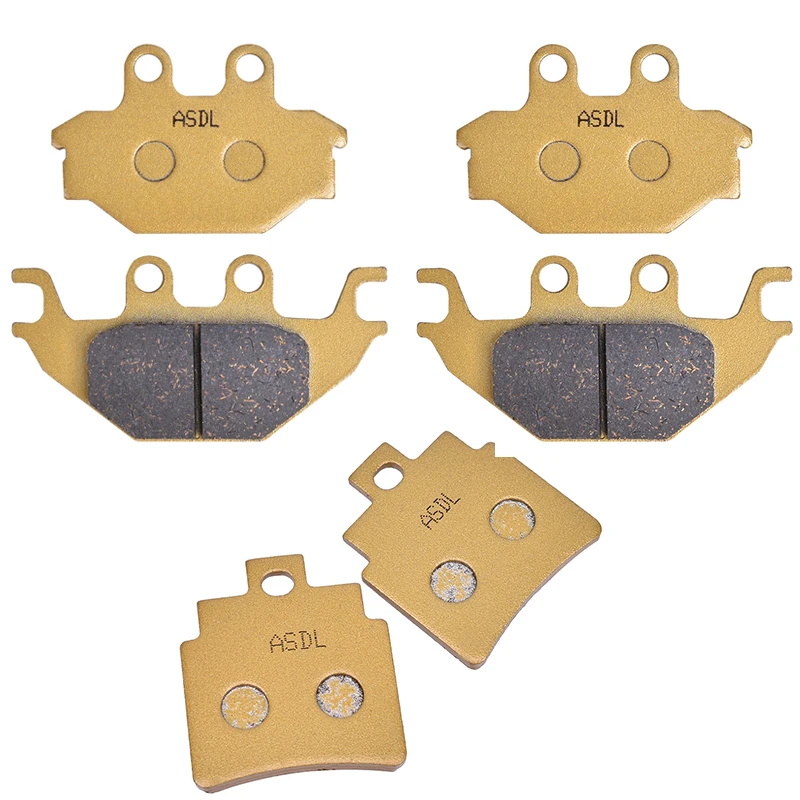 

Motorcycle Front & Rear Brake Pad Disc Set For ARCTIC CAT 250 DVX Sport 300 DVX For KYMCO KXR250 Maxxer 250 300 MXU250 Quad 250