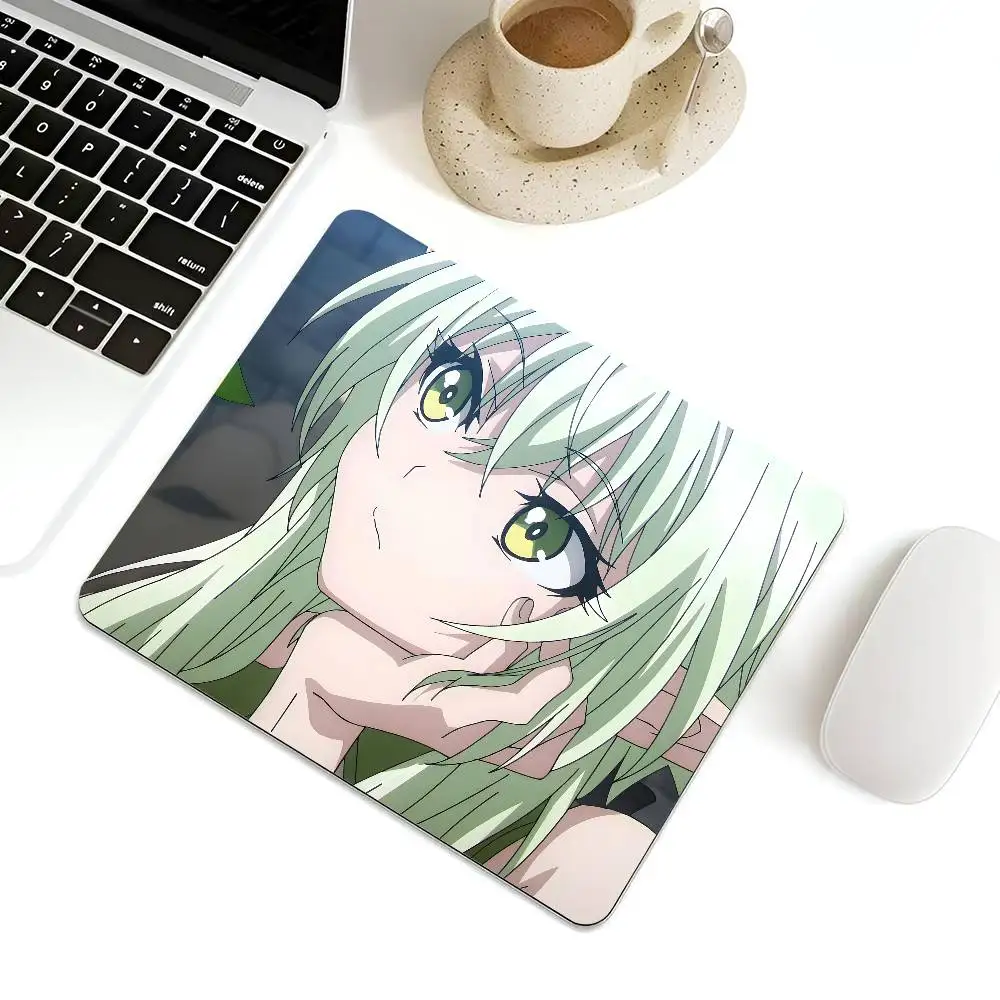 Goblin Slayer Mousepad Small LockEdge Mouse Pad For Gamers Computer Desk Pad Rectangular Anti-slip Rubber