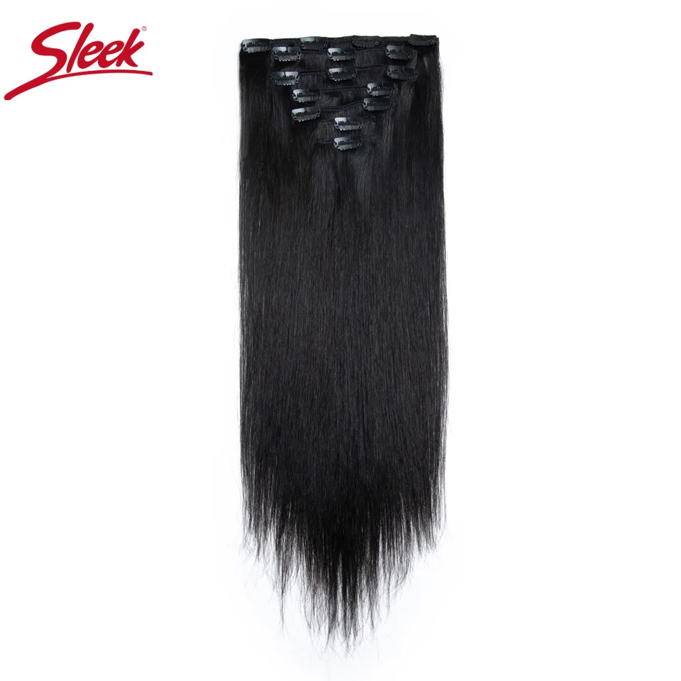 sleek-clip-in-hair-extensions-human-hair-brazilian-straight-clip-in-natural-black-color-clip-ins-remy-hair-7pcs-set-for-women