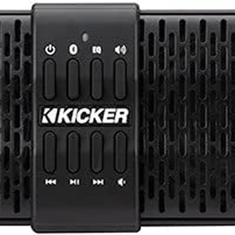 6 مكبر صوت بلوتوث مع نظام كاميرا احتياطية بمرآة الرؤية الخلفية، مقاوم للماء ومقاوم للطقس للبحرية والقوارب والذهاب #2