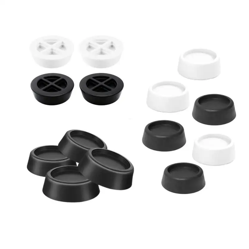 4/8 Stück Anti-Vibrations-Pads Geräuschreduzierende Gummifüße Universelle Beinunterlagen für Waschmaschinen und Möbelstabilität – Detail 6