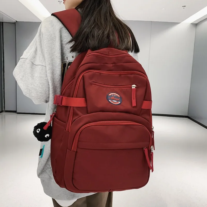Large Capacity Backpack for Men Women Korean Style High School College Students Commuter Simple Design mochila dos homens рюкзак