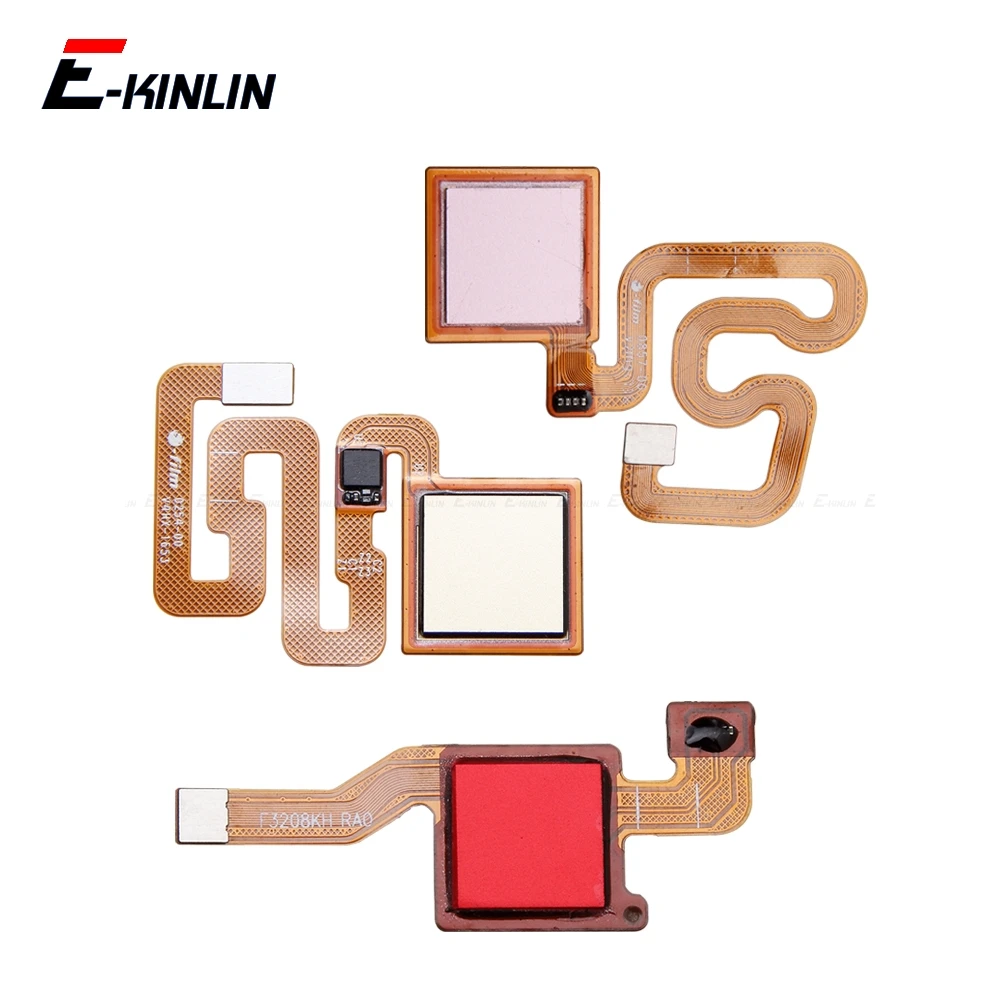 Fingerprint Scanner Connector For Xiaomi Redmi Note 5 Note 4X Touch Sensor ID Home Return Button Key Connection Flex Cable