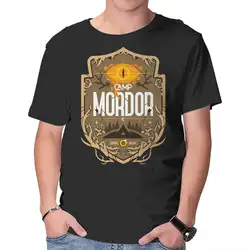 Camp Mordor Anime Graphic T-shirts for Men Clothing Women Short Sleeve Tees New Arrivals Unisex Summer