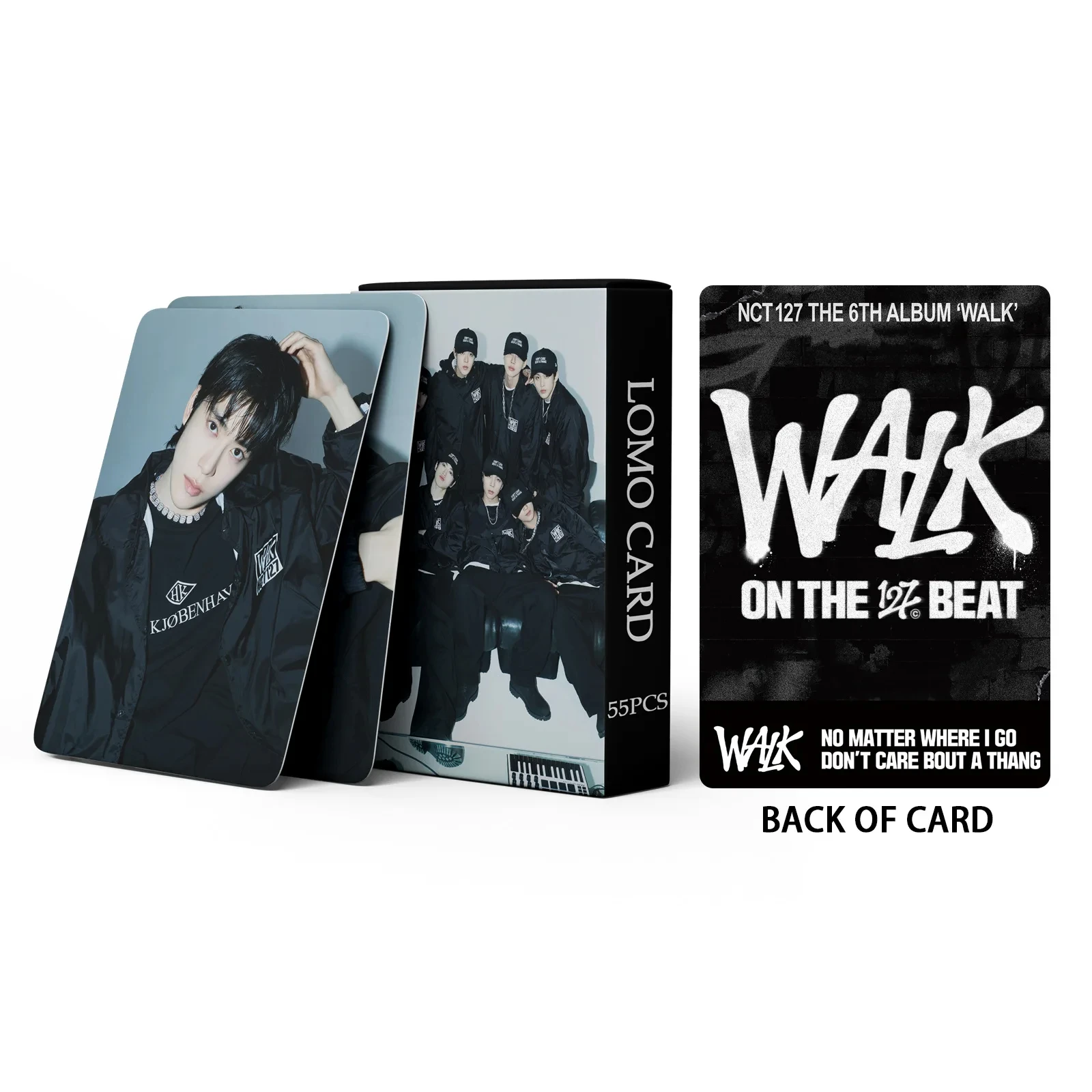 Imagem -04 - Kpop Idol Photocards Novidades Album Walk Cartões Lomo hd Impresso Photocards Sion Jaehee Sakuya Doyoung Yuta Jaehyun Jungwoo Fãs Presentes 55 Pcs por Conjunto