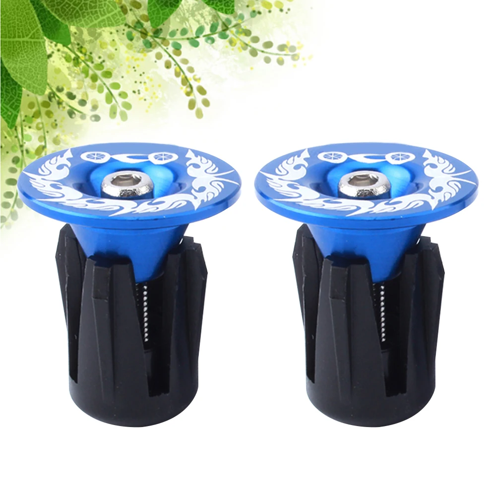 

Bicycle Handlebar Road Bike Accessories Mountain End Plugs Caps Ends Aluminum Alloy