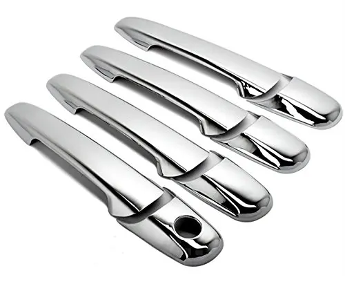

Chrome 4 Doors Handle Cover W/O Passenger Side Keyhole for 07-12 Mazda 5/6/CX-7 Best Value Car Parts