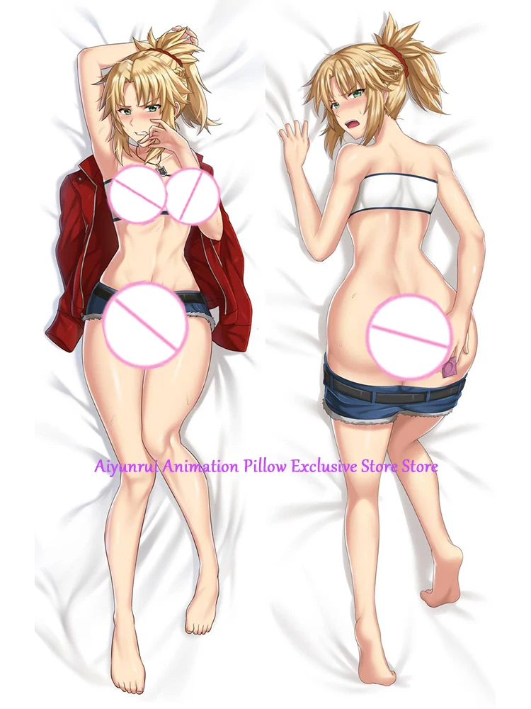 

Anime Pillow Cover Dakimakura Mordred Double-Sided Print Life-Size Body Pillows Cover Adult Case Bedding Gifts