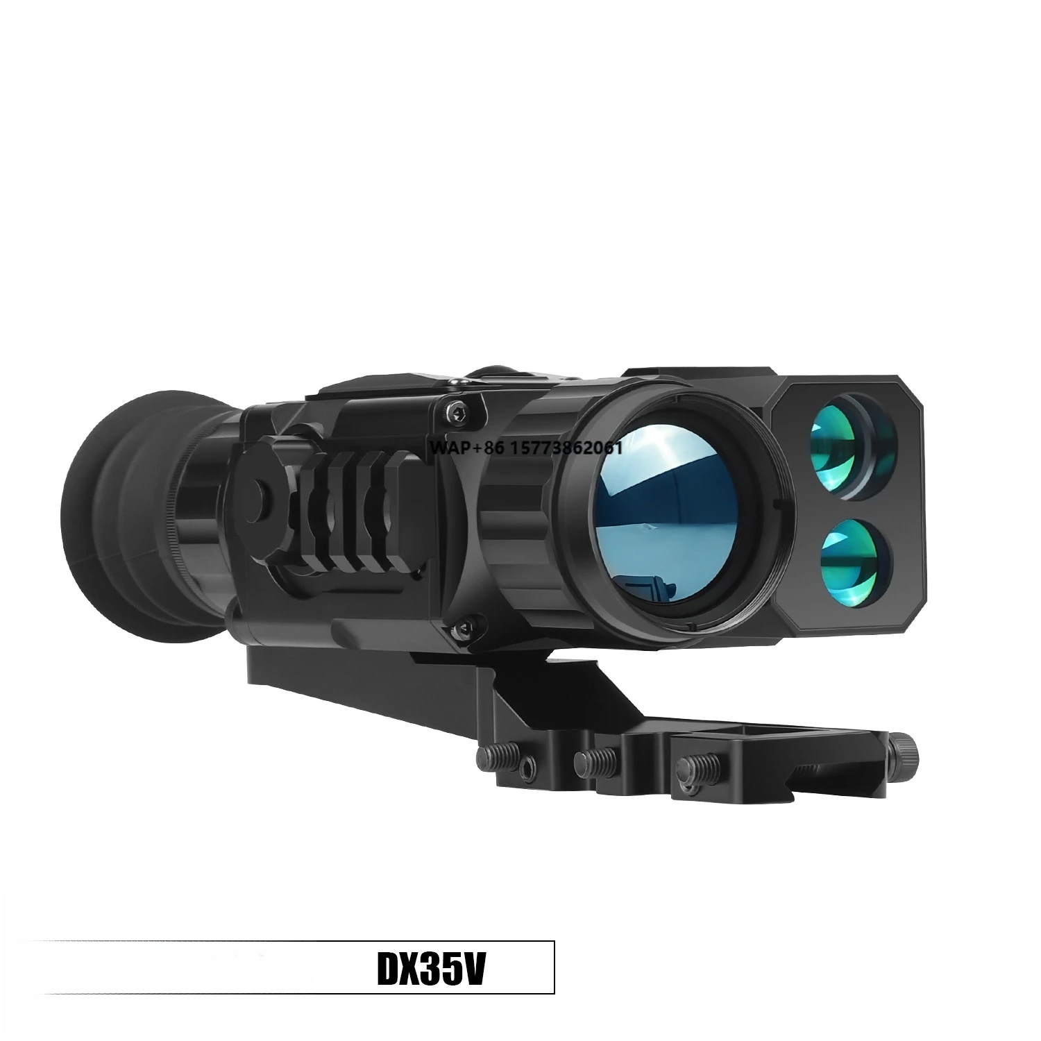 DX35V Night Vision Monocular Tube IR Infrared Night Vision Scope with Mount Hunting Night Vision Enforcement Hunting