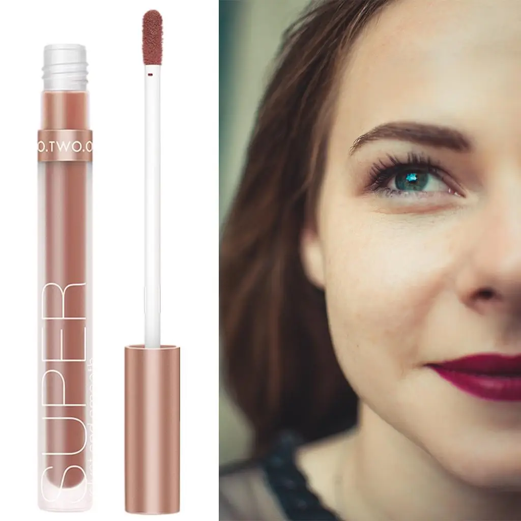 Brillo de labios mate de terciopelo, mancha desnuda hidratante para uso diario, juego de maquillaje de labios para niñas