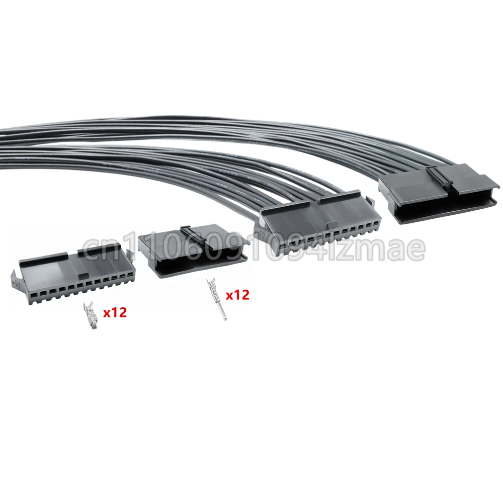 12 Pin Male Or Female Black SM Connector Plug Pitch 2.54MM Housing + Terminals SM-12P SM-12R JST SM2.54 SMR-12V-B SMP-12V-BC