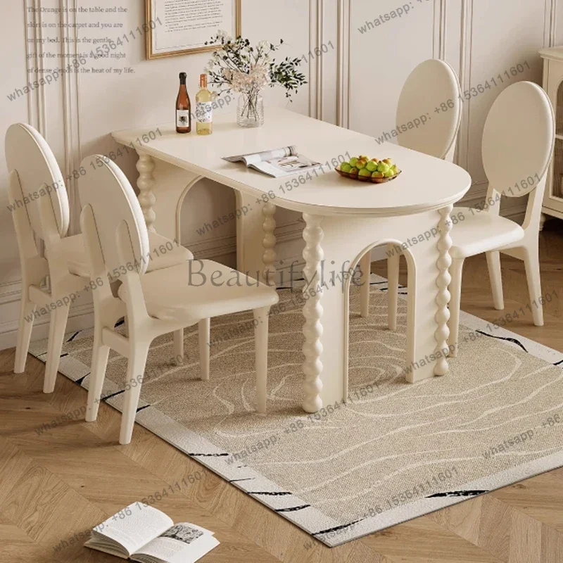Wall Chairs Dining Table Nordic Study Modern Kitchen Dining Table Restaurant Lounge Designer High Muebles Living Room Furniture