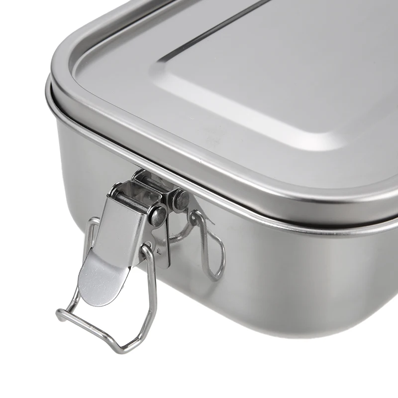 Lunch Box Metal Leak-Proof Bento  for Storing Snack Food Fruits Container Storage  Stainless Steel  bento box