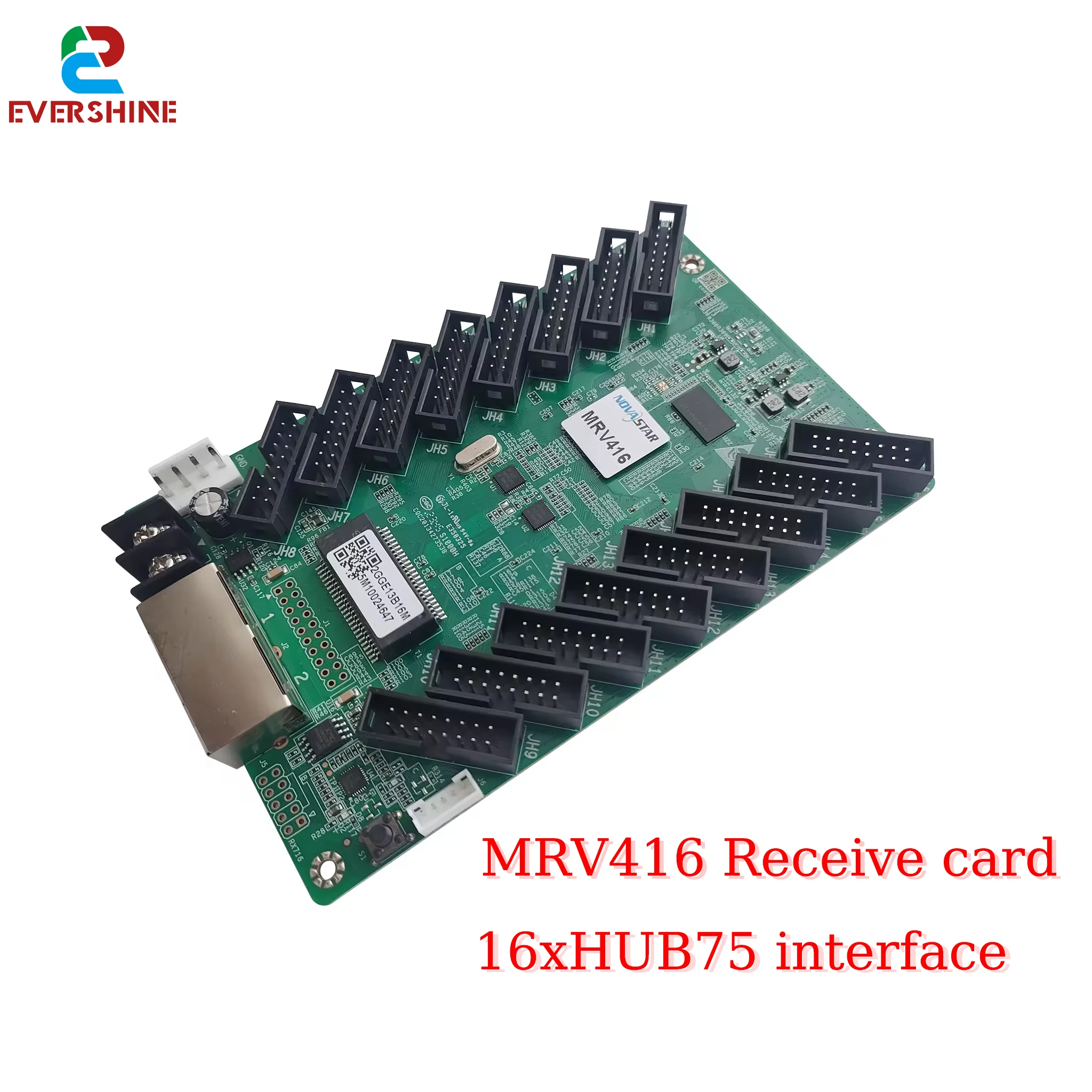 

Novastar MRV416 receiving card SMD full color Led Display receiver 16*HUB75 interface receiving card Maximum load 512*384 pixels