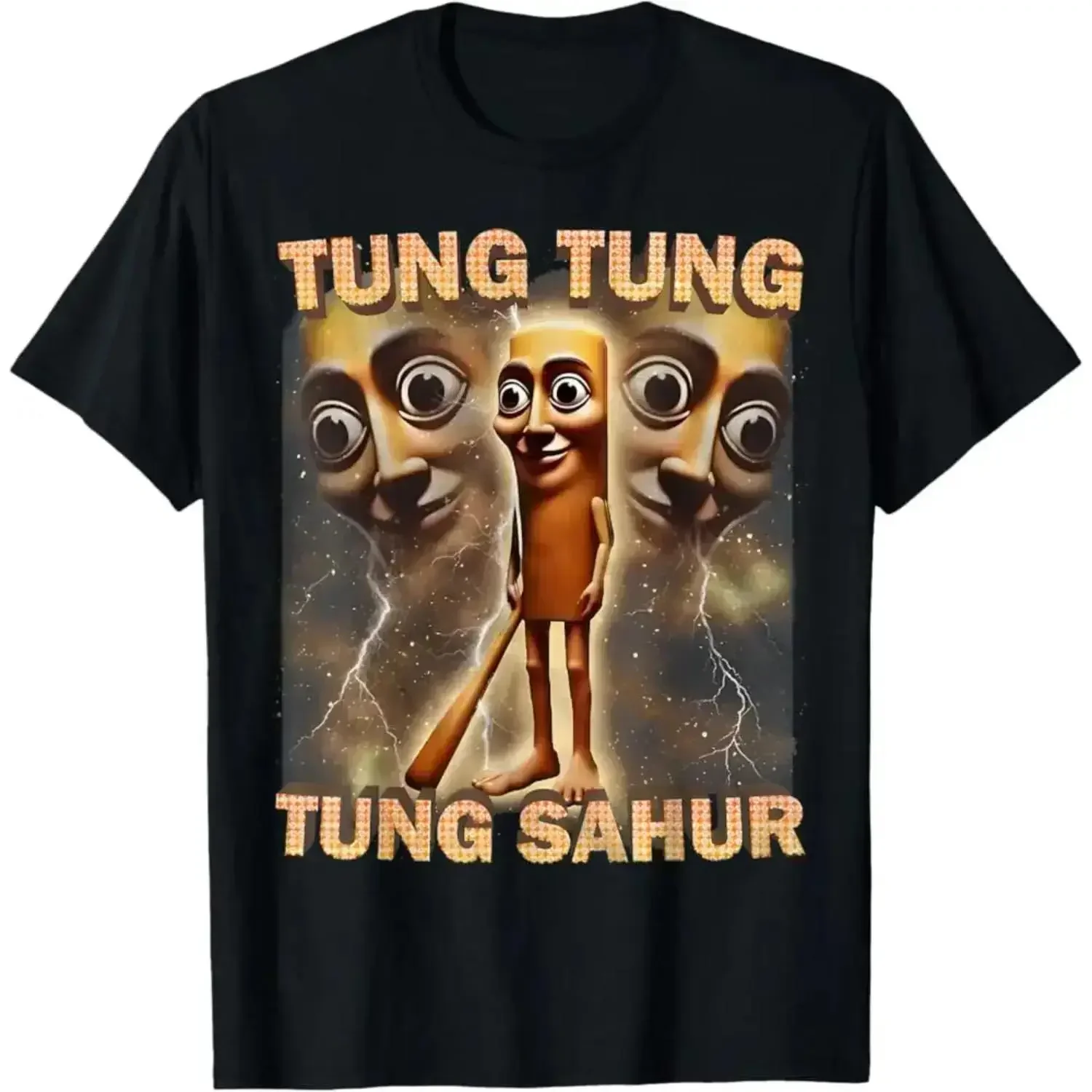 Summer Unisex Tung Tung Tung Sahur T Shirt Women Graphic Streetwear Comfortable