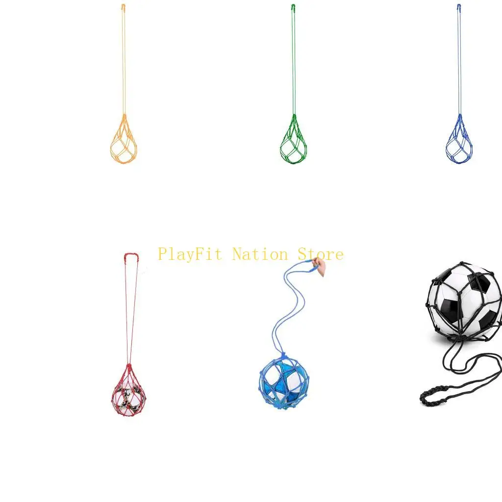 

242F Учебные пособия по броскам футбольных мячей, тренажер для футбольных ударов без помощи рук, регулируемая тренировочная для