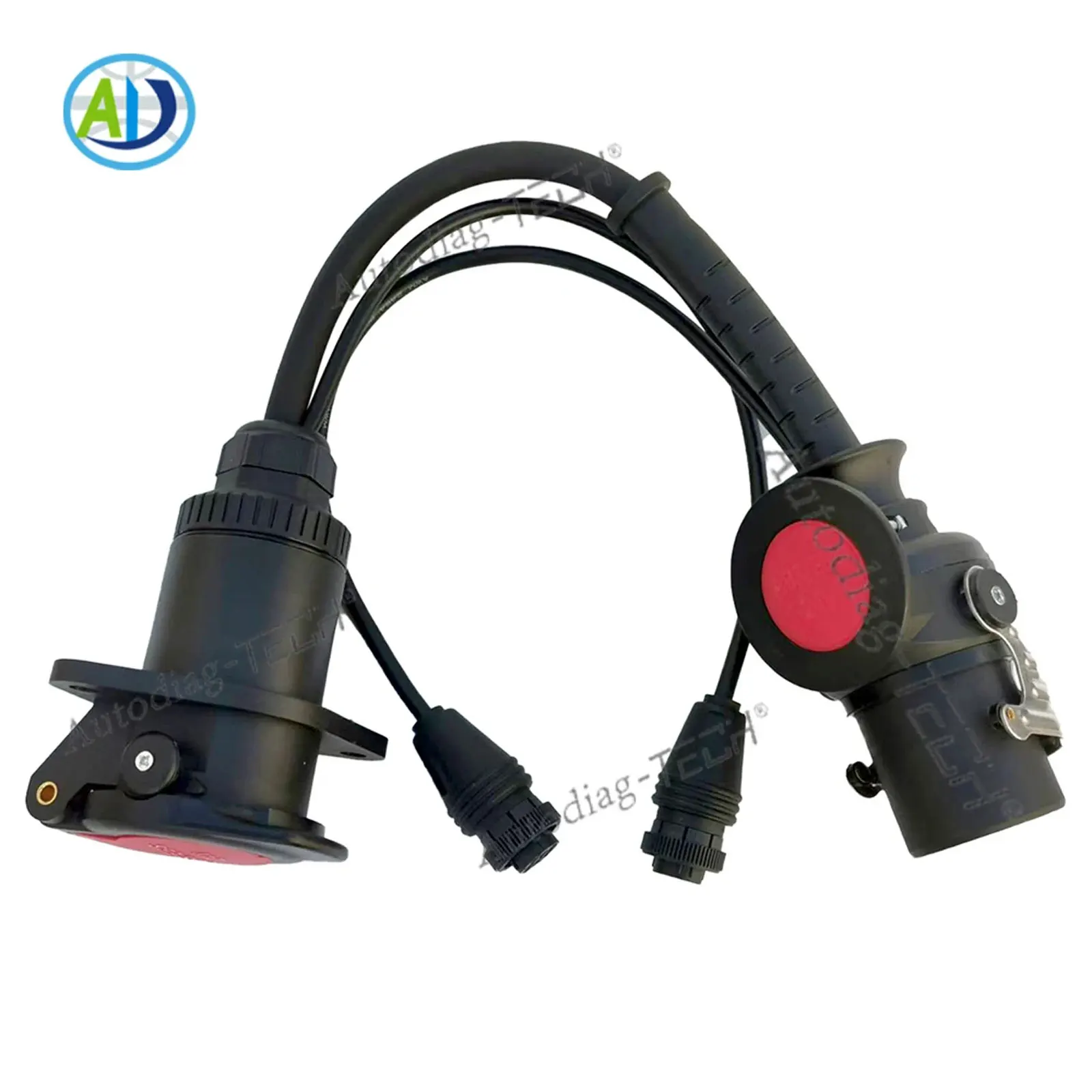 لمقطورة ISO 7638 كابل EBS/ABS محول التشخيص ل WABCO CAN 24 فولت شاحنة الثقيلة 7pin 9pin موصل التشخيص ل WDI #2