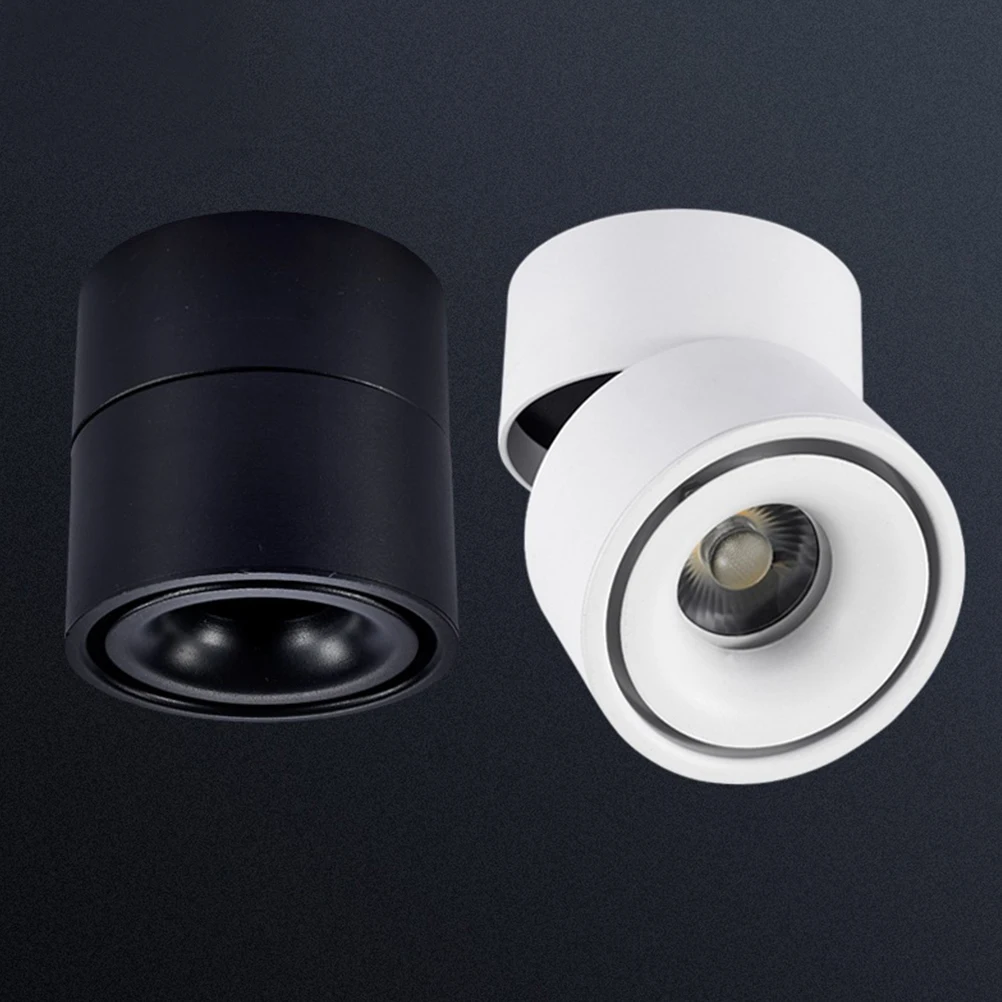

Adjustable Led Spot Lights Downlight Wall Ceiling Lamp 360° Rotatable 90° Tilt Aluminum Safe Durable For Home Hotels Restaurants