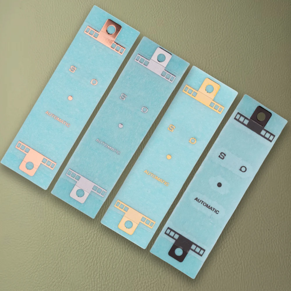 27-30 مللي متر S شعار النيكل ملصقات معدنية مناسبة ل 27-30 مللي متر الطلب التلقائي تعديل الطلب ساعة تعديل الملحقات أدوات