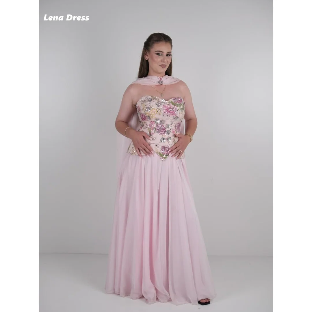 

Floral Lace Bespoke Occasion Dresses for Special Occasions Customized Elegant Dress Luxury Women's Evening Dresses Woman Elegant