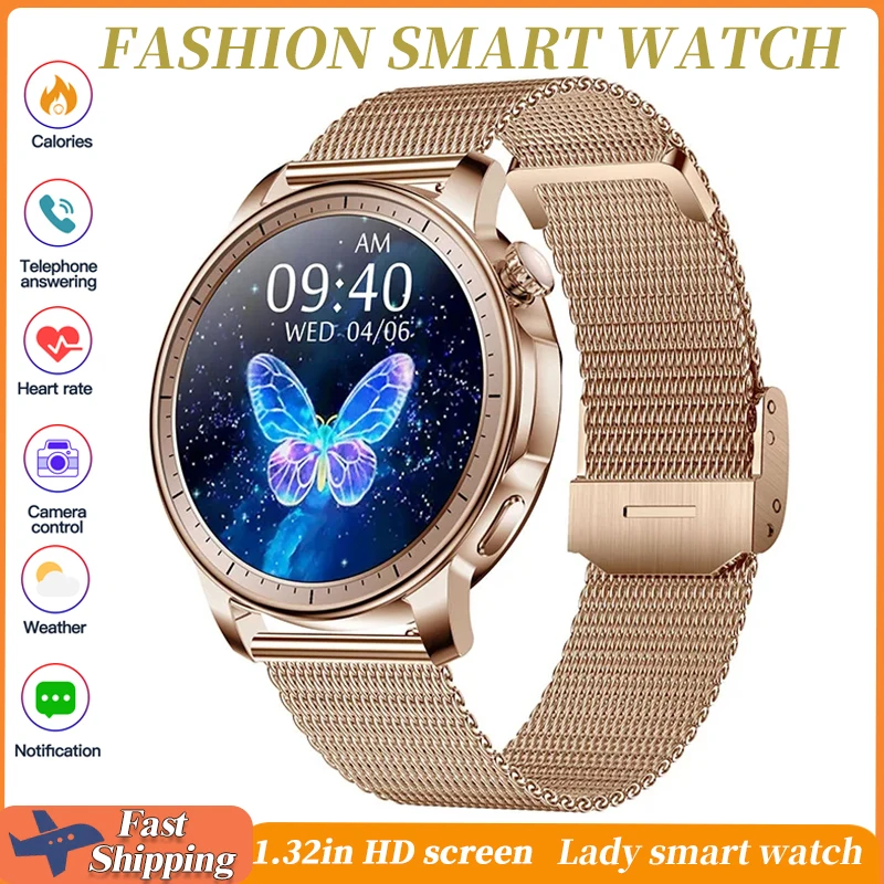 Xiaomi Mijia Lady ساعة ذكية للنساء مراقب معدل ضربات القلب بلوتوث دعوة على مدار الساعة الرياضة اللياقة البدنية الساعات الإلكترونية لهدايا الزوجة