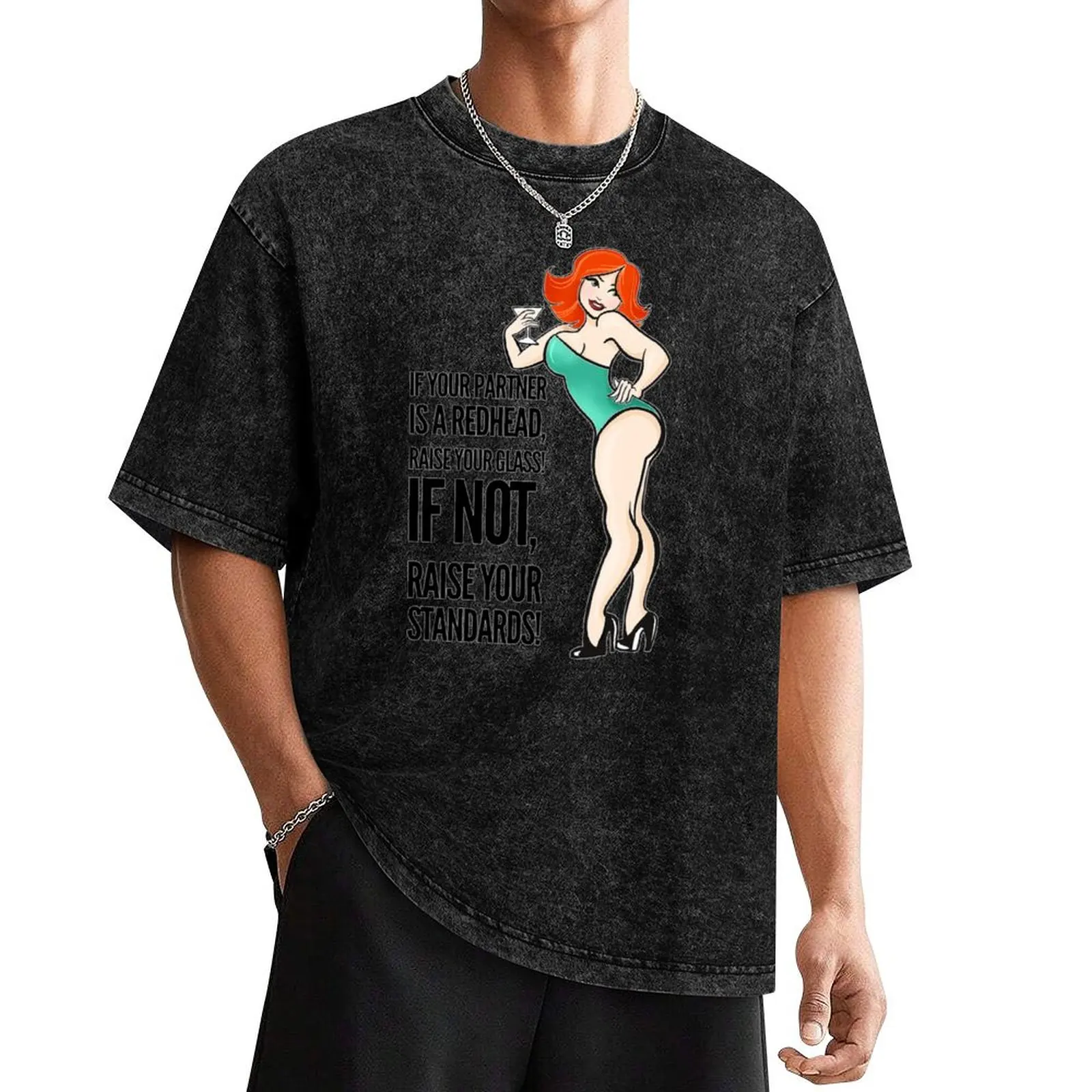 

If Your Partner Is A Redhead T-Shirt oversized t shirt cute tops graphics oversized t shirts for men