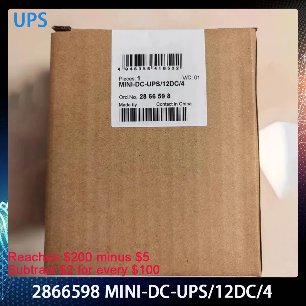 

2866598 MINI-DC-UPS/12DC/4 для источника бесперебойного питания Phoenix UPS