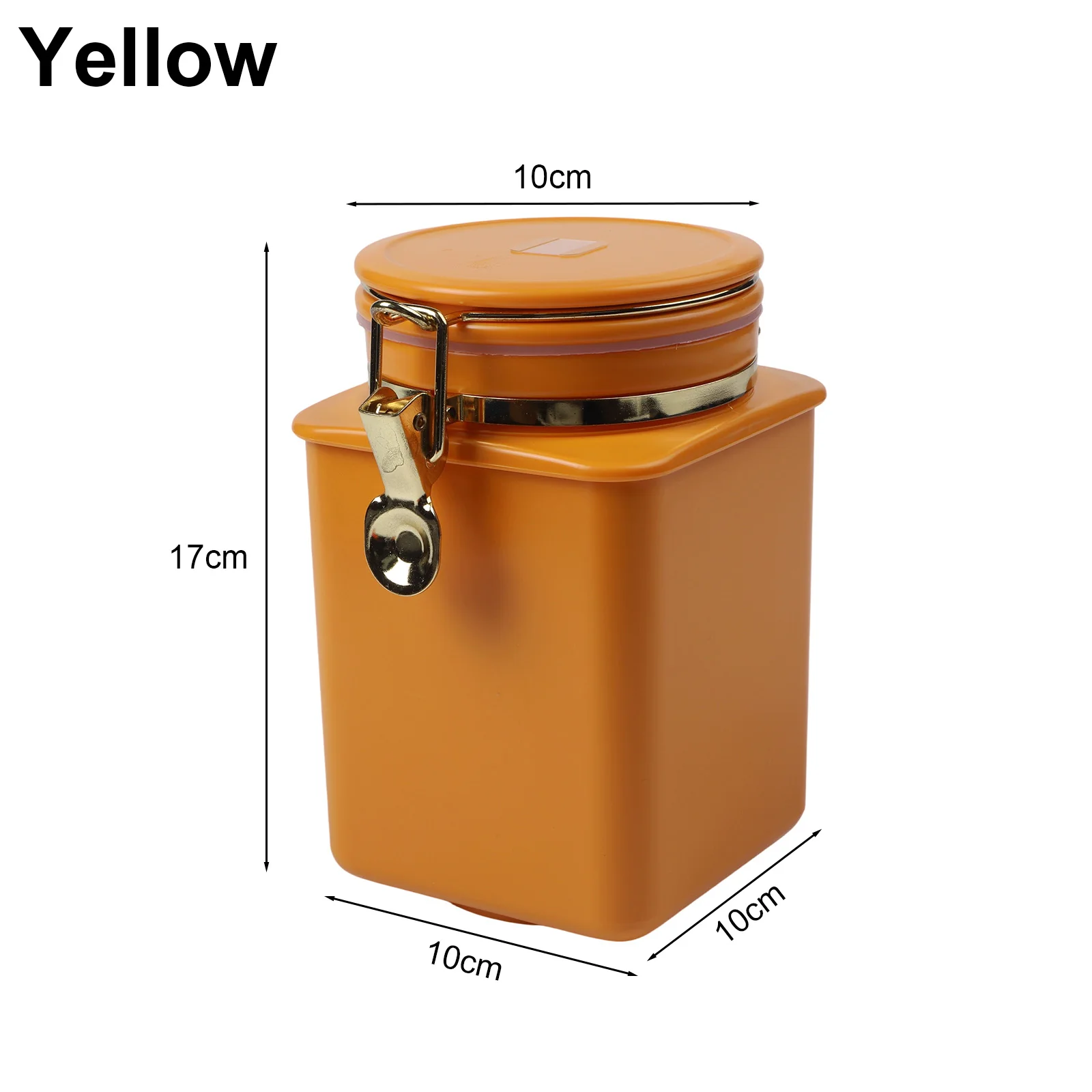 Coffee Canister with Airtight Seal for Beans For Grounds Cereal Storage Stackable Container for and  Coffee Canister
