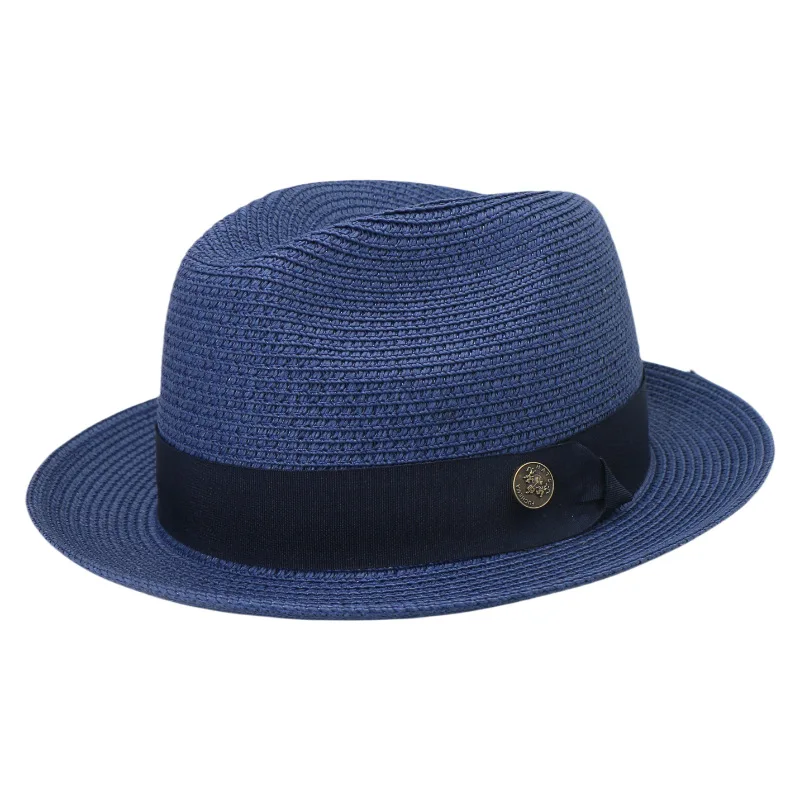 

Straw Sun Hat Braided Rolled Brim Sun Protection for Spring Summer Outdoor Trips Travel Unisex Headwear for Men Women