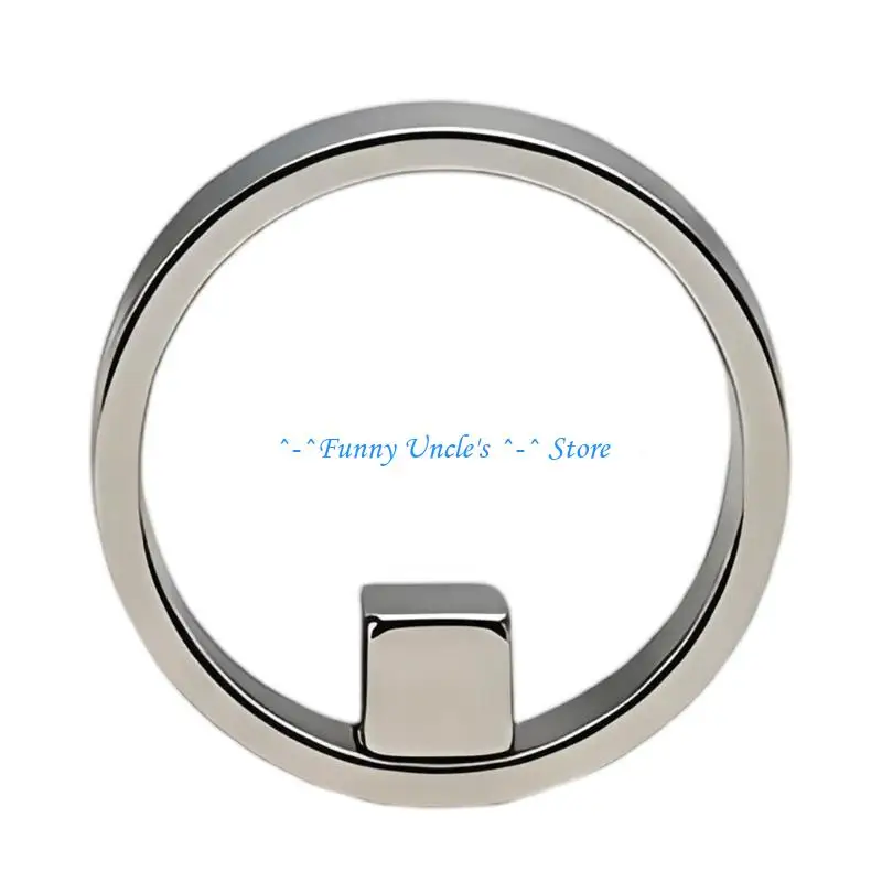 E7CD Innovative Circular Kitten Eye Nails Strong Nails Art Polish Guide Tool Nails Helper Manicure